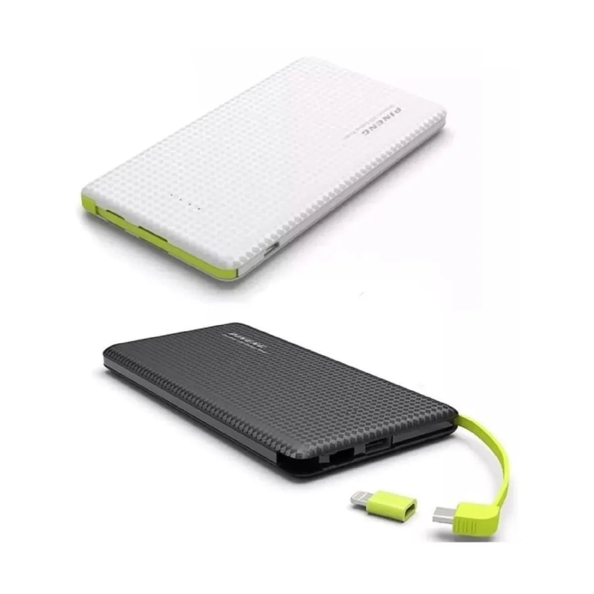 Mega Carregador portátil power bank 10000mah com adaptador lightning